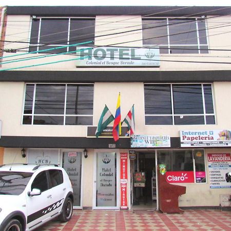 Hotel Colonial El Bosque Dorado Tunja Exterior photo