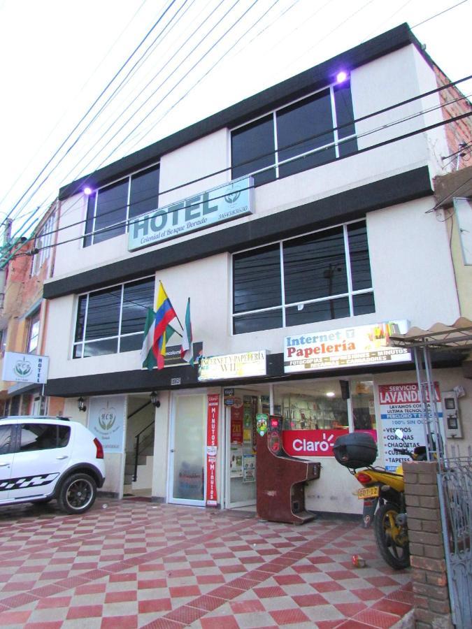 Hotel Colonial El Bosque Dorado Tunja Exterior photo